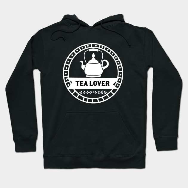 Tea Lover - Retro Vintage Hoodie by TypoSomething